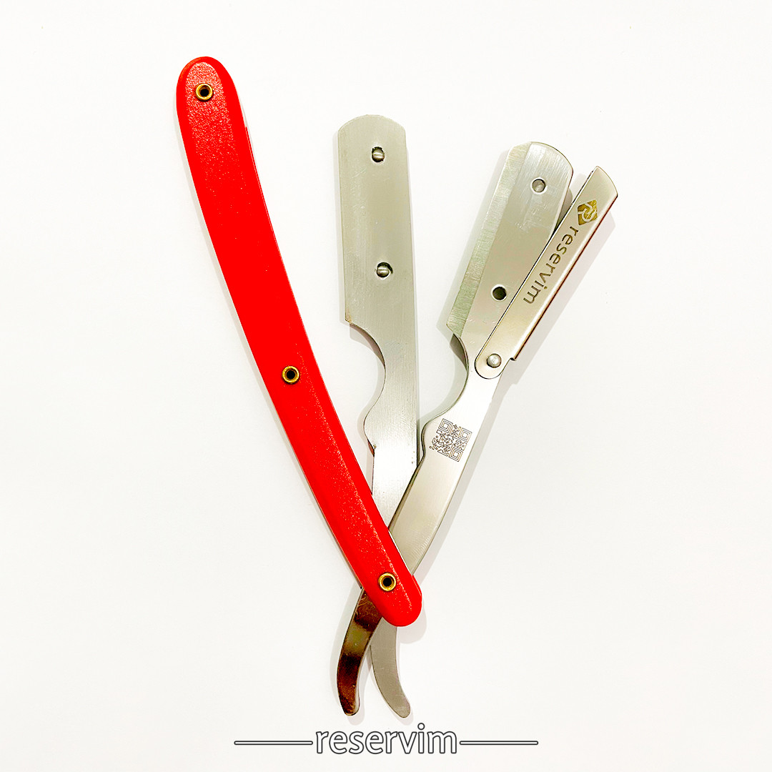 Red Straight Razor | Straight Razor For Hair Removal - Reservim
