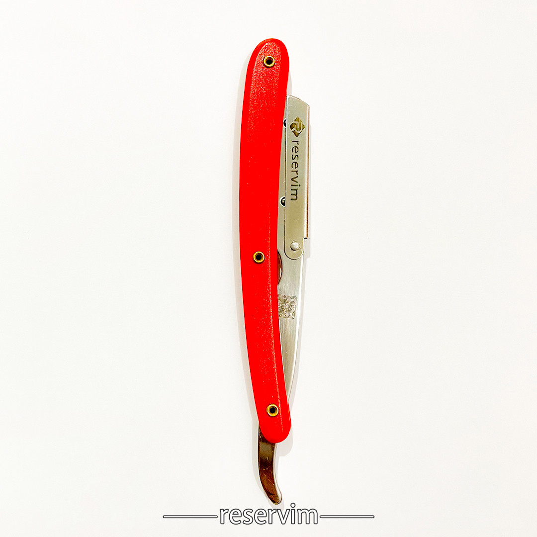 Red Straight Razor | Straight Razor For Hair Removal - Reservim