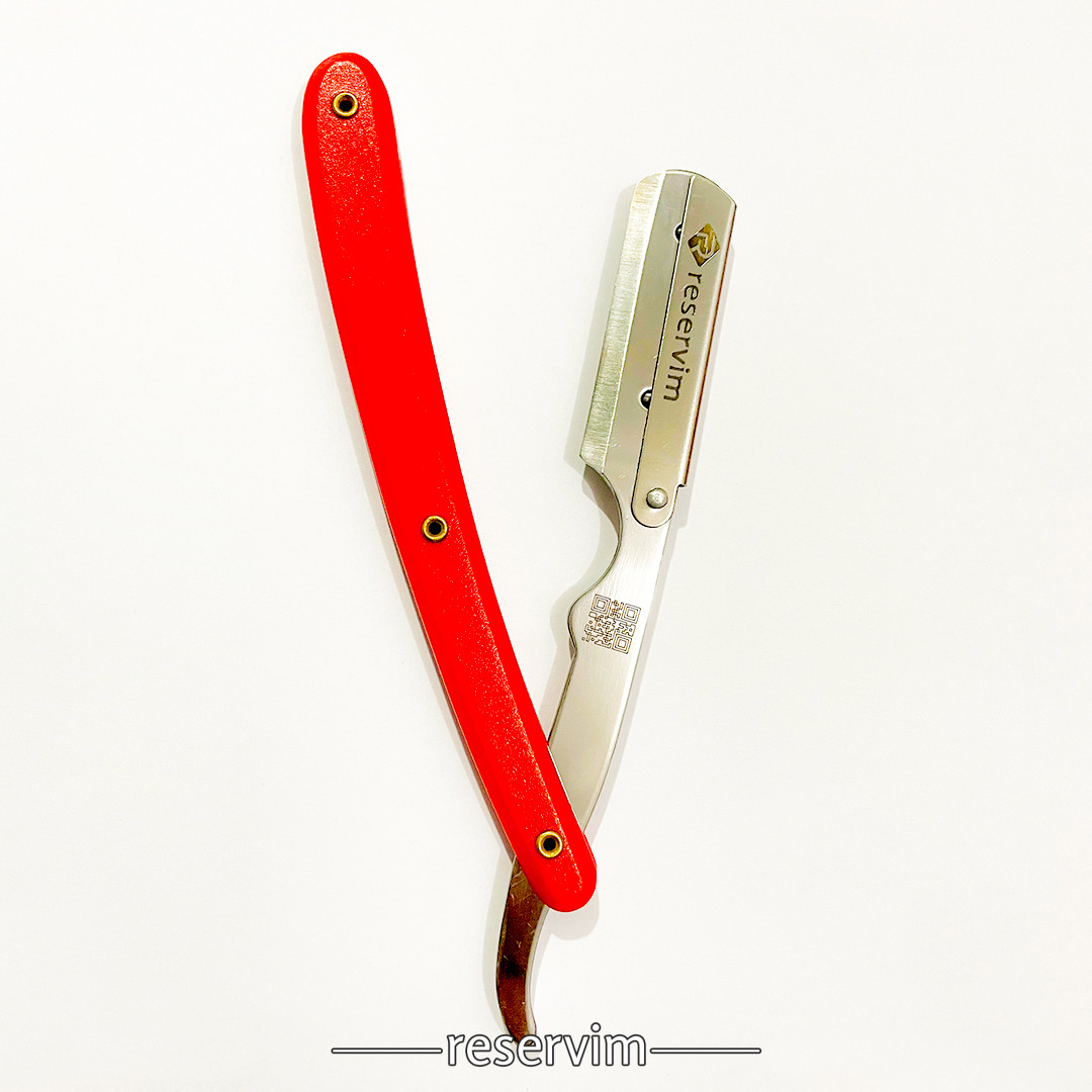 Red Straight Razor | Straight Razor For Hair Removal - Reservim